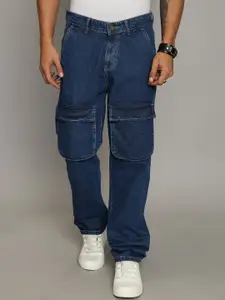 The Roadster Lifestyle Co Men Loose Fit Mid-Rise Jeans