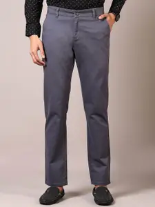 V-Mart Men Mid-Rise Cotton Chinos Trousers