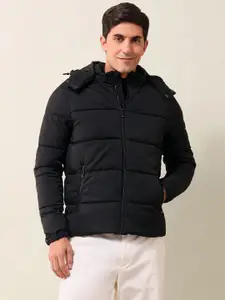 U.S. Polo Assn. Men Brand Logo Padded Jacket