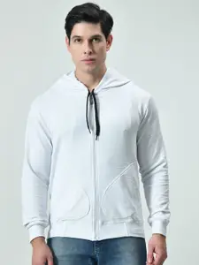 BAESD Men Solid Hooded Long Sleeves Casual Sweatshirt