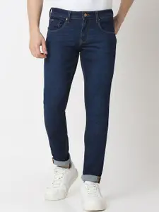 SPYKAR Men Slim Fit Low-Rise Light Fade Jeans