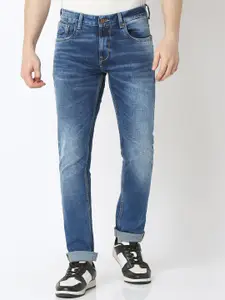 SPYKAR Men Slim Fit Low-Rise Light Fade Jeans