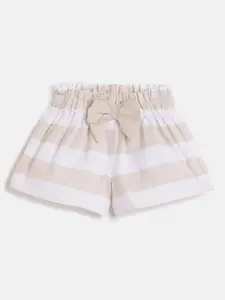 Chicco Girls Striped Mid-Rise Technology Shorts