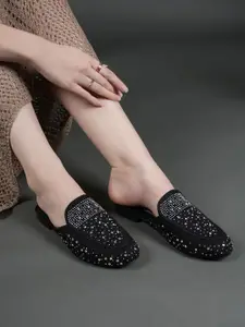 Lavie Women Embellished Mules Flats