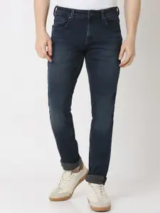 SPYKAR Men Slim Fit Low-Rise Light Fade Jeans