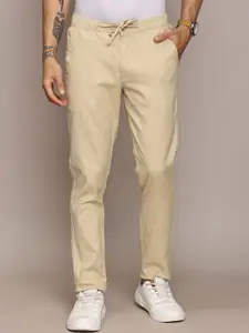 French Connection Men Smart Slim Fit Easy Wash Cargos Trousers