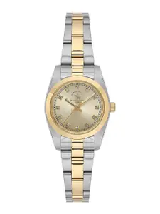 SANTA BARBARA POLO & RACQUET CLUB Women Dial & Stainless Steel Straps Watch SB.4.10012-3