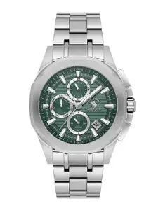 SANTA BARBARA POLO & RACQUET CLUB Men Stainless Steel Watch Winter Collection 2025