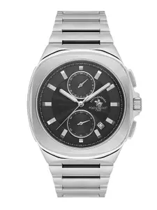 SANTA BARBARA POLO & RACQUET CLUB Men Bracelet Style Straps Analogue Watch SB.1.10610-1