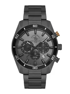 SANTA BARBARA POLO & RACQUET CLUB Men Dial & Stainless Steel Analogue Watch SB.1.10498-5