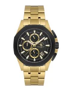 SANTA BARBARA POLO & RACQUET CLUB Men Dial & Stainless Steel Analogue Watch SB.1.10608-5