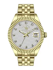 SANTA BARBARA POLO & RACQUET CLUB Women Dial & Stainless Steel Watch SB.1.10643-2-Gold
