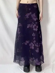 StyleCast x Revolte Women Printed Straight Skirt