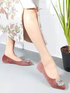 DressBerry Women Printed Ballerinas Flats