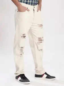 Bene Kleed Men Relaxed Fit Cotton Highly Distressed Jeans
