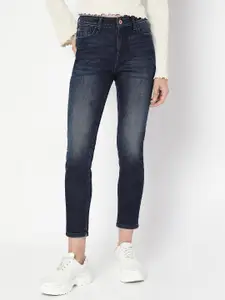 Vero Moda Women Skinny Fit High-Rise Light Fade Stretchable Jeans