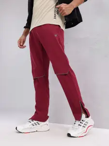 HRX by Hrithik Roshan Men Mid-Rise Rapid-Dry Running Track Pants