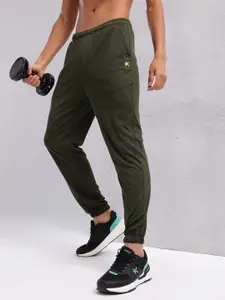 HRX by Hrithik Roshan Men Mid-Rise Rapid-Dry Training Joggers