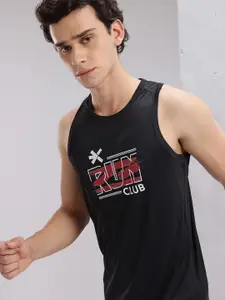 HRX by Hrithik Roshan Typography Print Rapid-Dry Running T-shirt