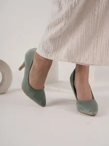 DressBerry Women Pointed Toe Slim Heel Pumps