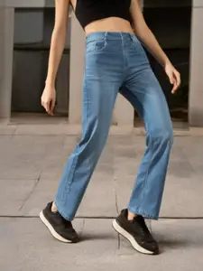 DOLCE CRUDO Tori Lullaby Women Light Fade Bootcut Stretchable Jeans