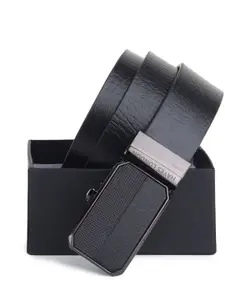 Hayes London Men Leather Reversible Formal Belt