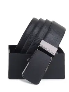 Hayes London Men Leather Reversible Formal Belt