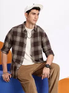 Aeropostale Men Checked Casual Shirt