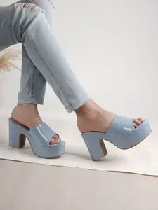 DressBerry Women Block Peep Toes