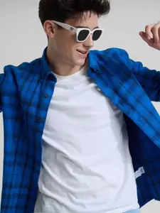 Snitch Men Wayfarer Sunglasses with UV Protected Lens SN0054