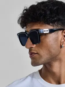 Snitch Men Oversized Sunglasses with UV Protected Lens SN0084