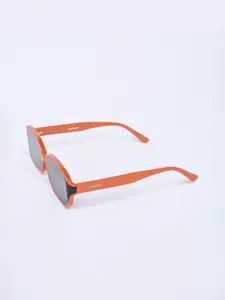 Snitch Men Oval Sunglasses with UV Protected Lens SN0076