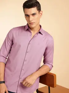 French Connection Solid Slim Fit Casual Shirt