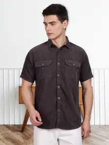 Kuons Avenue Men Smart Regular Fit Opaque Casual Shirt