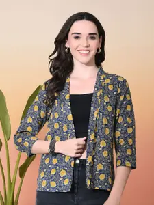 DECKEDUP Floral Printed Shrug