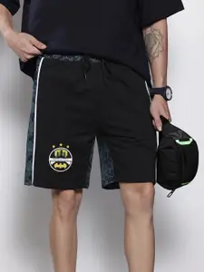 The Indian Garage Co Men Batman Camouflage Print Shorts