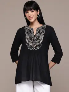 Ritu Kumar Embroidered Pure Cotton Kurti