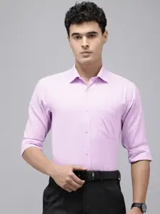 Park Avenue Slim Fit Geometric Self Designed Formal Shirt