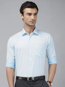Park Avenue Self-Design Slim Fit Formal Shirt
