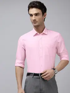 Park Avenue Slim Fit Textured Formal Shirt