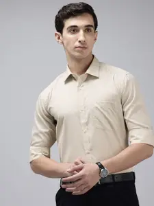 Park Avenue Slim Fit Micro Checked Formal Shirt