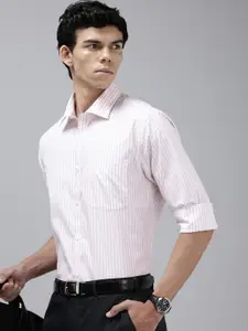 Park Avenue Slim Fit Striped Formal Shirt