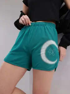 HRX by Hrithik Roshan Women Printed Shorts