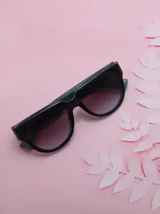 Carlton London Grey Toned with Polarised Lens Cateye Sunlass