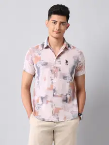 U.S. Polo Assn. Denim Co. Men Classic Opaque Printed Casual Shirt