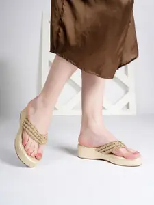 DressBerry Embellished Party Platform Sandals