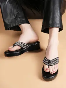 DressBerry Embellished Party Platform Sandals