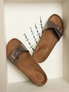 MOZAFIA Women Open Toe Flats