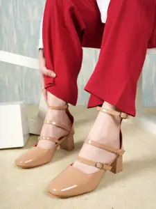 DressBerry Block Heels  With Buckles
