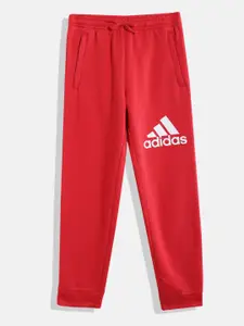 ADIDAS Boys Brand Logo Printed FL SWT PT Joggers